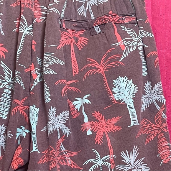 MODERN AMUSEMENT PALM TREE SWIM TRUNKS SIZE S - Picture 5 of 9